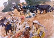 John Singer Sargent Goatherds Germany oil painting artist